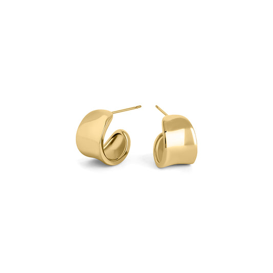 Satin Curve Earrings