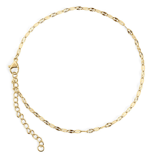 Crystal Edge Anklet