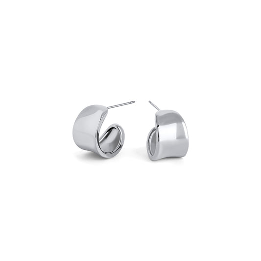 Satin Curve Earrings