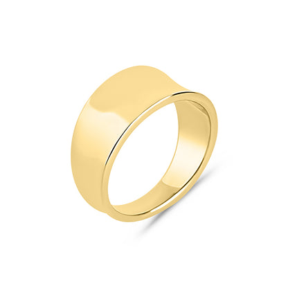 Satin Curve Ring