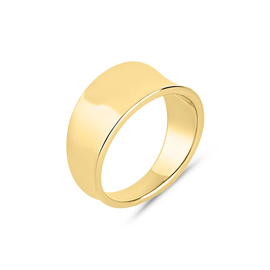 Satin Curve Ring