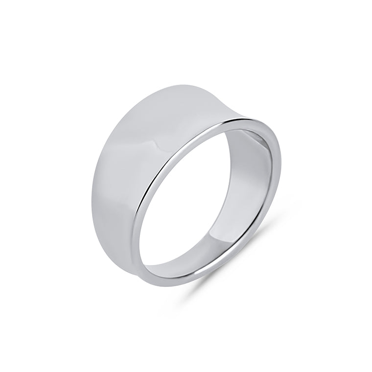 Satin Curve Ring