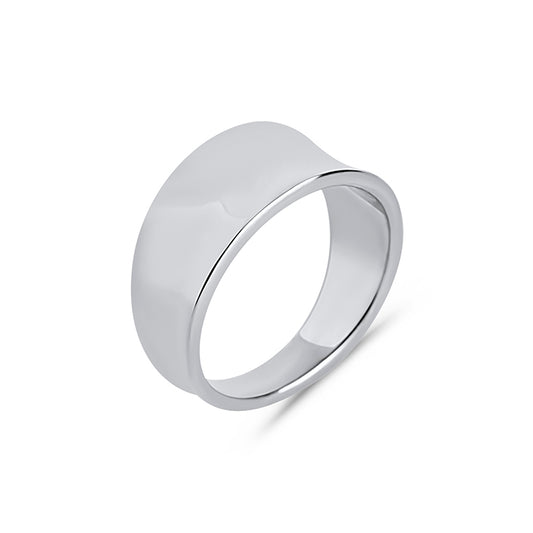 Satin Curve Ring
