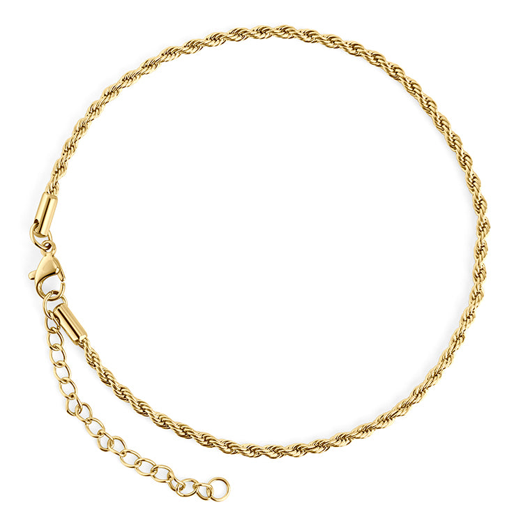 Twisted Love anklet