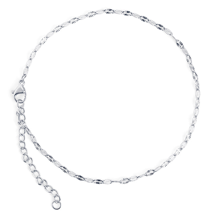 Crystal Edge Anklet