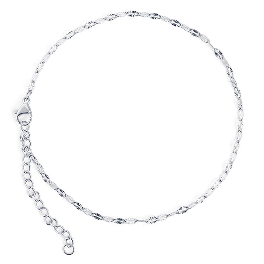 Crystal Edge Anklet